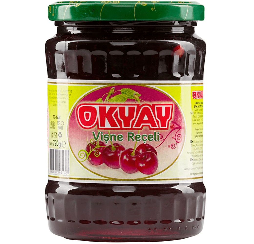 OKYAY VİŞNE REÇELİ 720GR