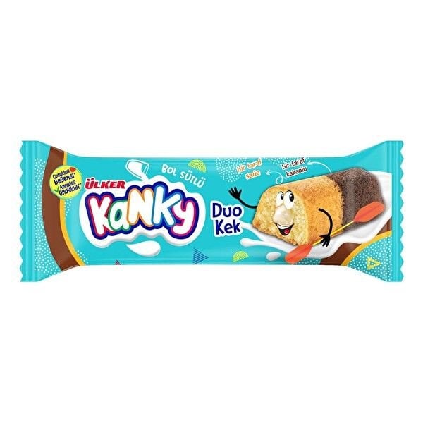 ÜLKER KANKY SÜT-KAKAO DUO KEK 40GR