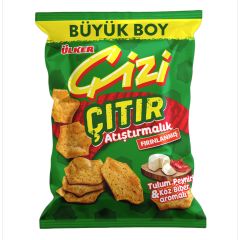 ÜLKER ÇİZİ ÇITIR TULUM PEYNİR&KÖZ BİBER 80GR