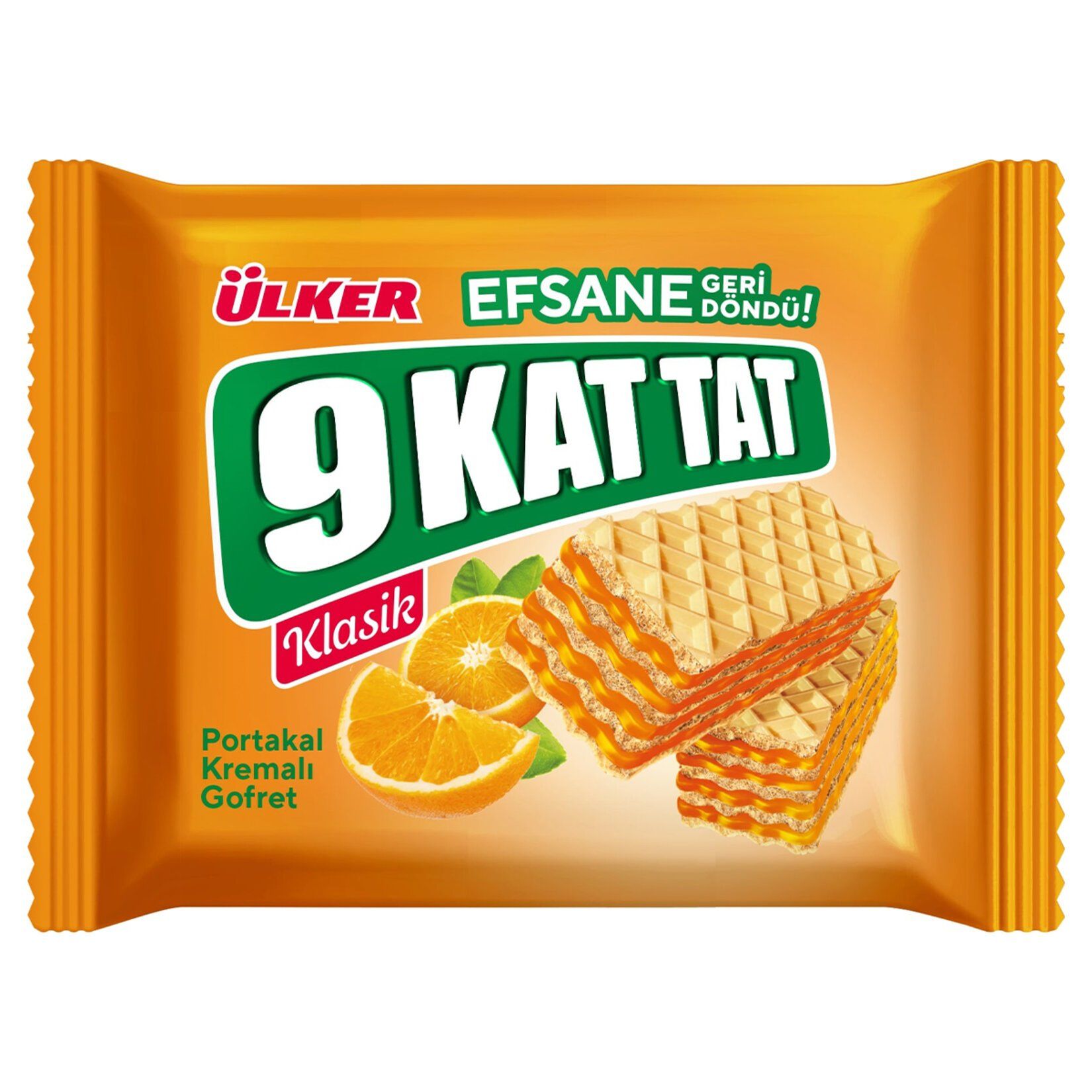 ÜLKER 9 KAT KAT PORTAKAL GOFRET 39GR