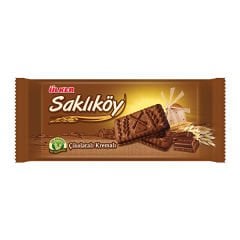 ÜLKER SAKLIKÖY ÇİKOLATALI KREMALI BİSKÜVİ 87GR