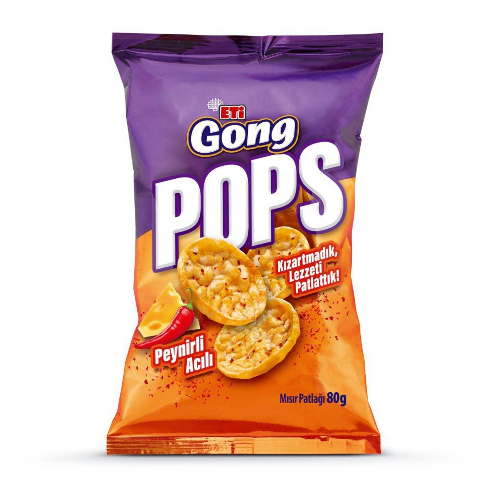 ETİ GONG POPS PEYNİR ACILI 80GR