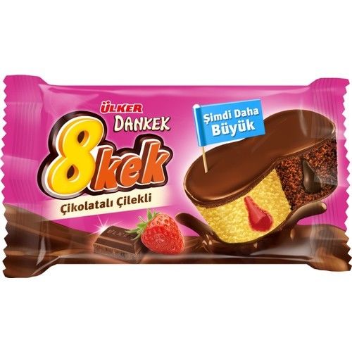 ÜLKER 8 KEK ÇİLEKLİ