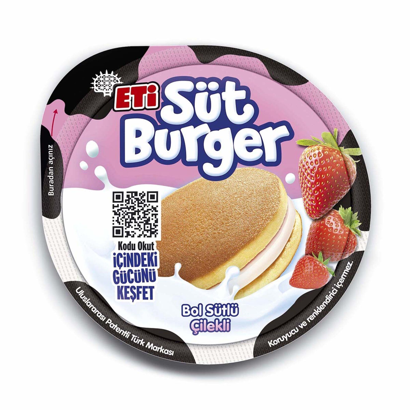 ETİ SÜT BURGER ÇİLEKLİ