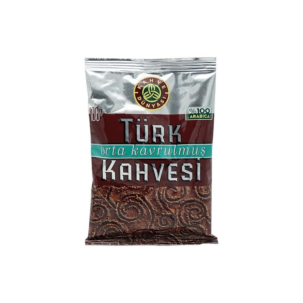 KAHVE DÜNYASI ORTA KAVRULMUŞ 100GR