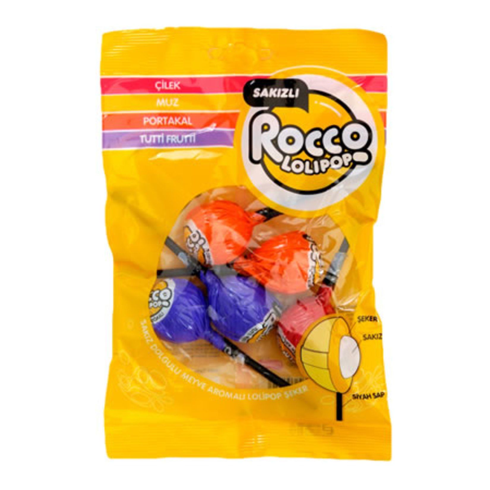ROCCO LOLİPOP SAKIZLI