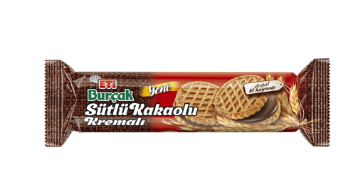 ETİ BURÇAK SÜTLÜ KAKAOLU KREMALI 100 GR