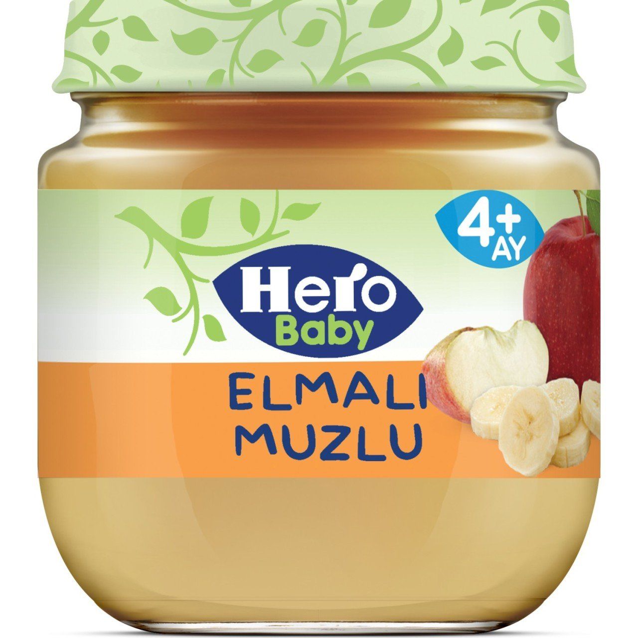 HERO BABY ELMALI MUZLU 125GR