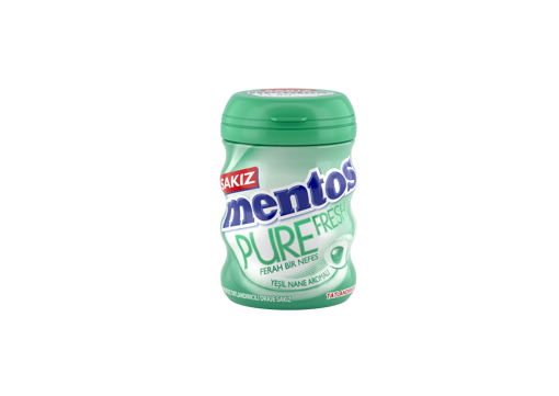MENTOS PURE FRESH YEŞİL NANE AROMALI 30 GR