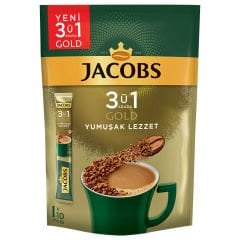 JACOBS 3Ü 1ARADA YUMUŞAK LEZZET 10LU