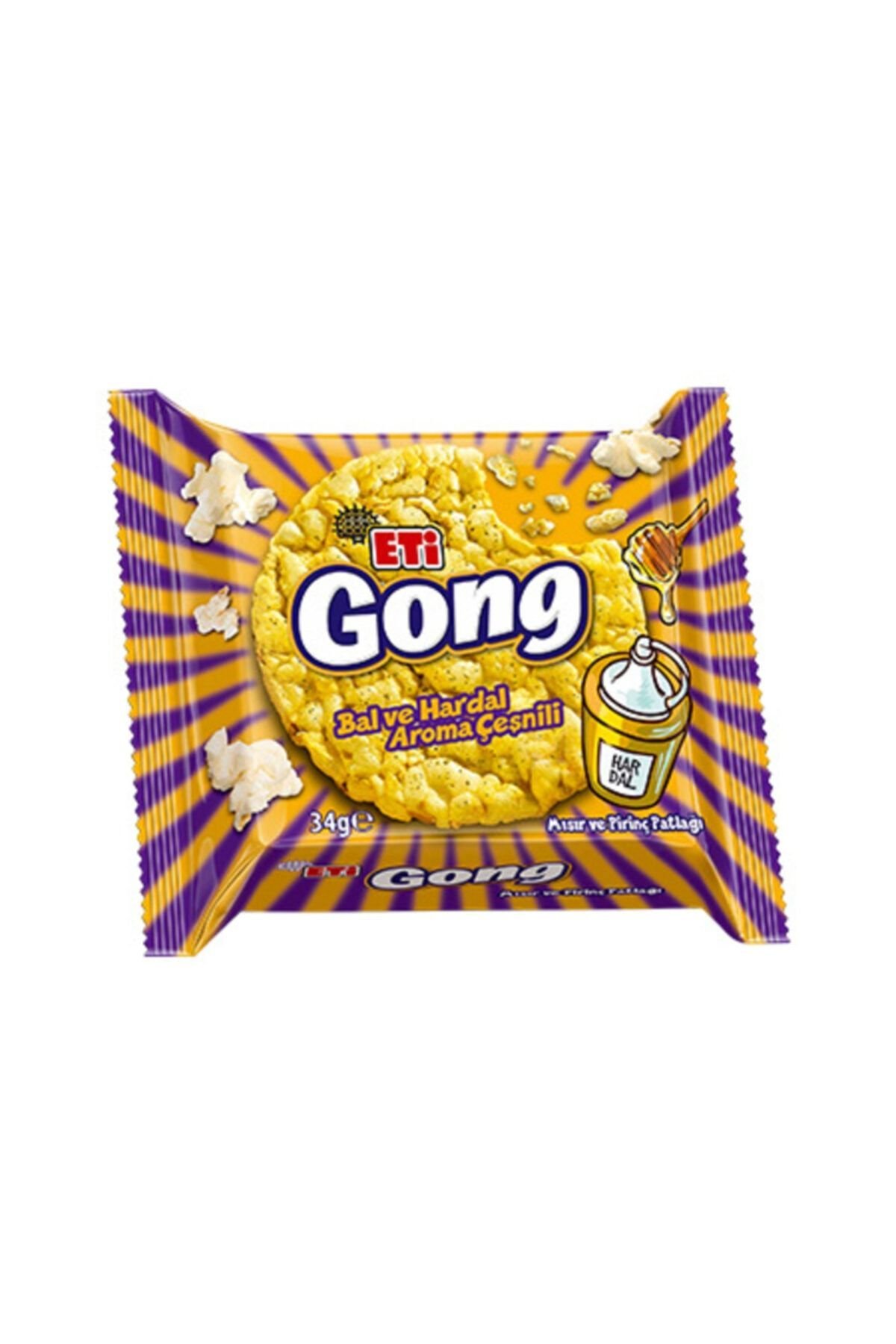 ETİ GONG BAL VE HARDAL AROMA ÇEŞNİLİ (34GR)