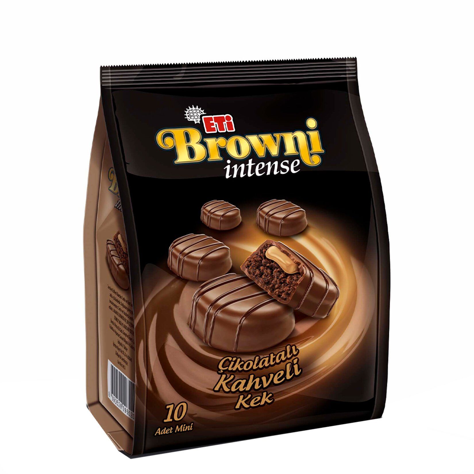 ETİ BROWNİ İNTENSE KAHVELİ 160GR