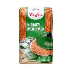 YAYLA KIRMIZI MERCİMEK 1KG