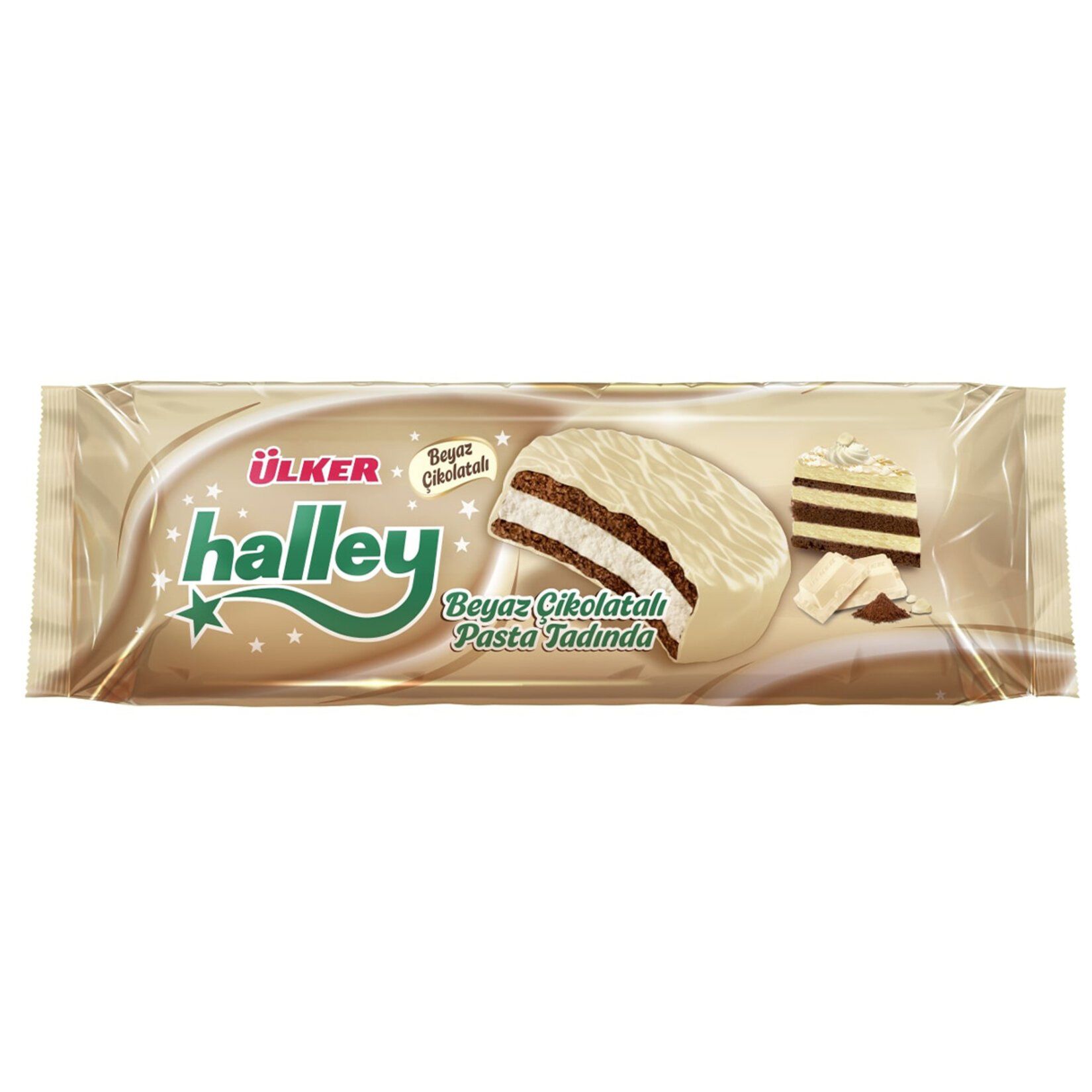 ÜLKER HALLEY BEYAZ ÇİKOLATALI (210GR)