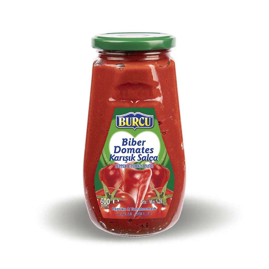 BURCU KARIŞIK SALÇA 600GR