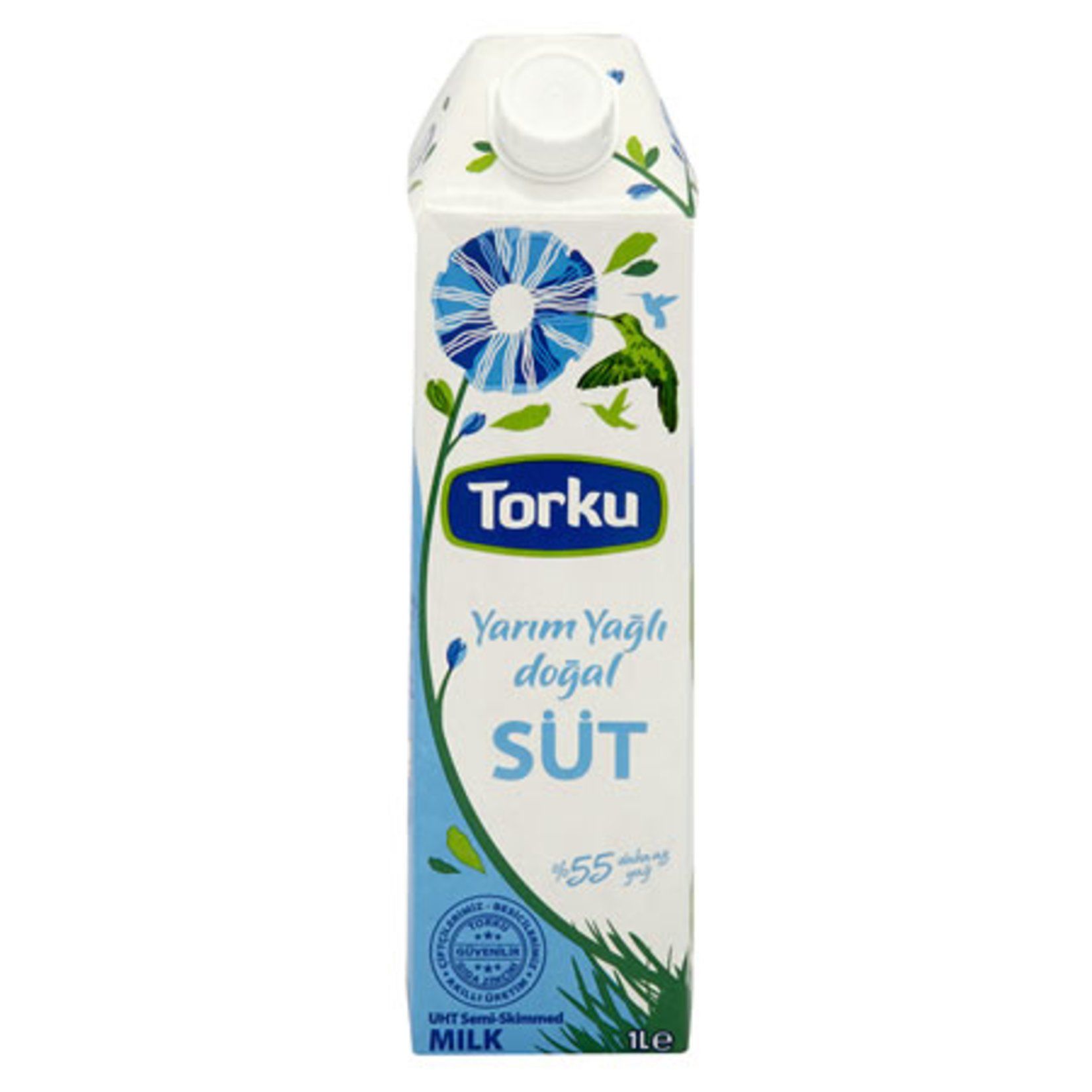 TORKU YARIM YAĞLI SÜT 1LT