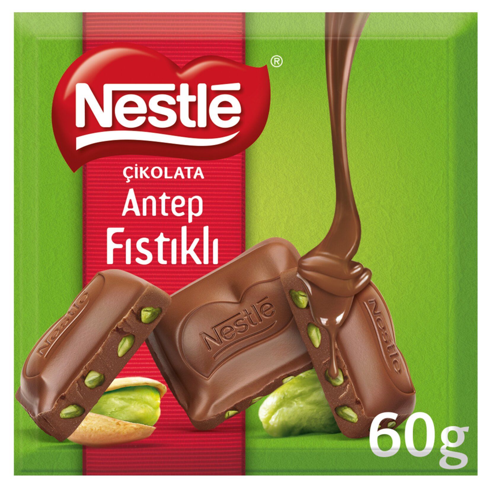NESTLE ANTEP FISTIKLI KARE 60GR