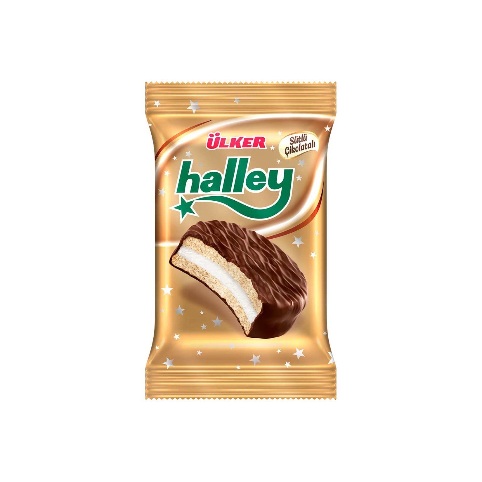 HALLEY ÇİKOLATA KAPLI BİSKÜVİ (30GR)