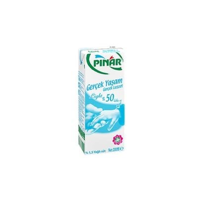 PINAR 1,5YAĞLI SÜT 200ML