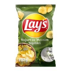 LAYS YOĞURT VE MEVSİM YEŞİLLİKLİ (100GR)