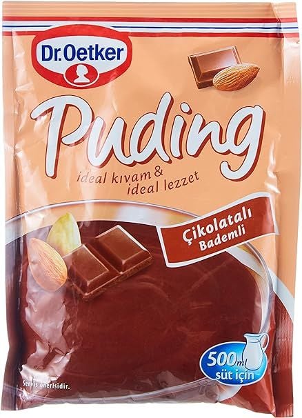 DR. OETKER ÇİKOLATALI BADEMLİ PUDİNG 104GR