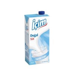 İÇİM SÜT YARIM YAĞLI 1 LT