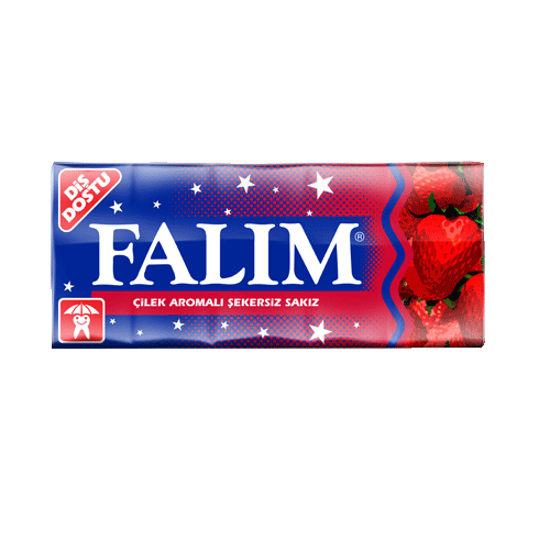 FALIM ÇİLEK AROMALI SAKIZ 5 Lİ