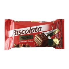 BİSCOLATA MİNİS ÇİKOLATALI GOFRET 32,5GR